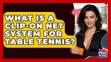 What Is A Clip-on Net System For Table Tennis? - Ping Pong Prodigy