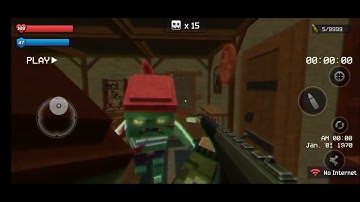 Pixel Combat: Zombies Strike - Unstable Portal In Brawl Mode Android Gameplay - Part 49