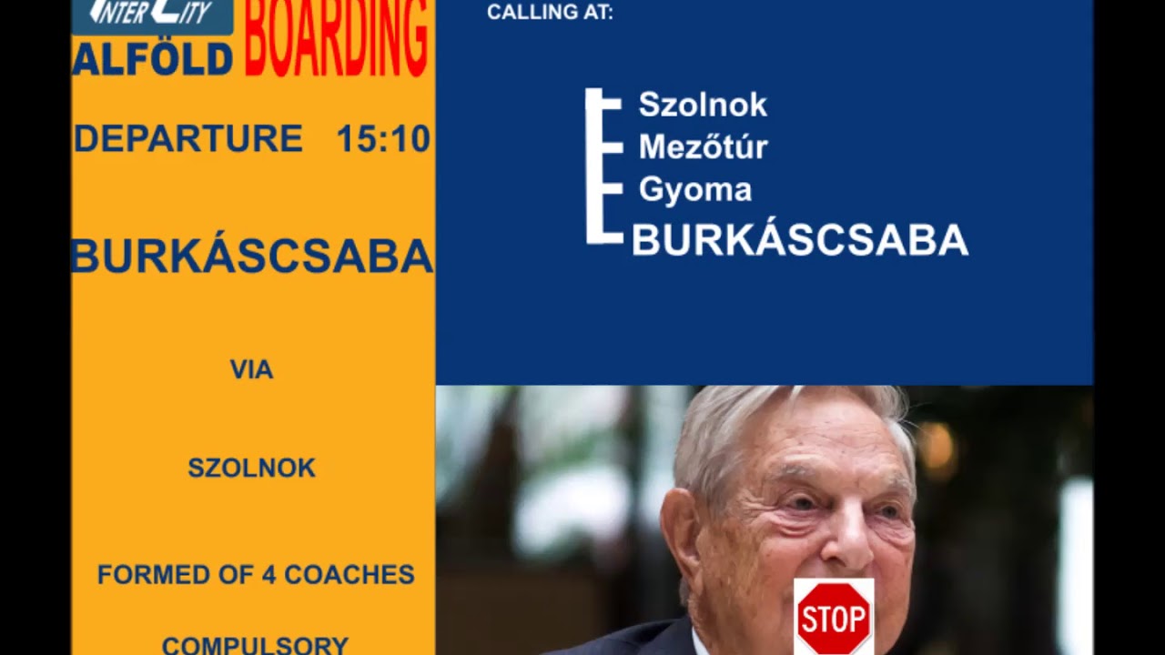 Budapest Keleti announcements from 2005