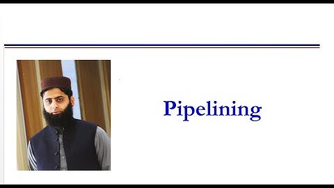 Computer Architecture 15-  Pipelining