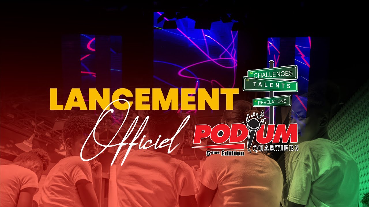 EN DIRECT LANCEMENT PODIUM QUARTIERS 2022 YouTube