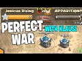 PERFECT WAR IN 5 (Live) ATTACKS WITH @Klaus Gaming - 5v5 Friday - Clash of Clans