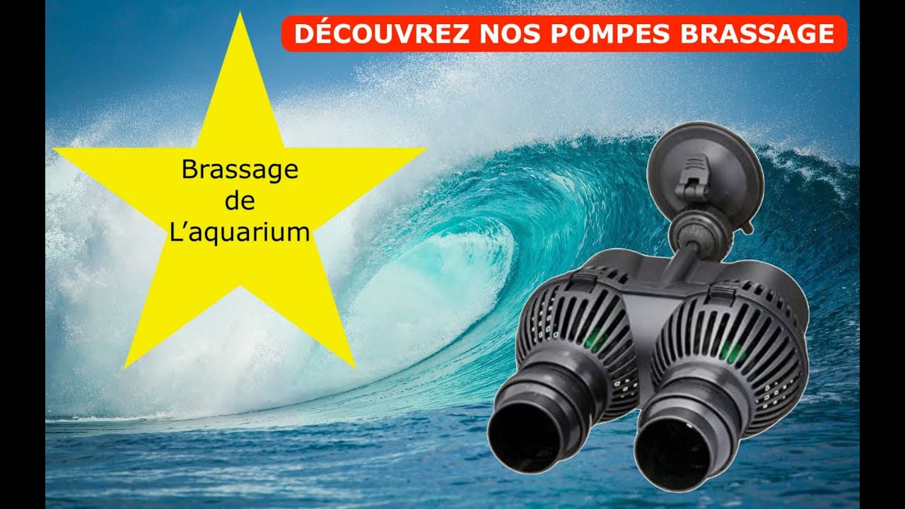 SunSun Dual-Pompe de Brassage Wavemaker d'eau douce ou mer 6000 l