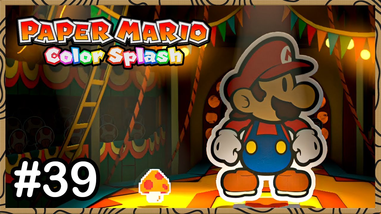 ¡Mario el magnifico! | Paper Mario Color Splash Gameplay Español Cap.39
