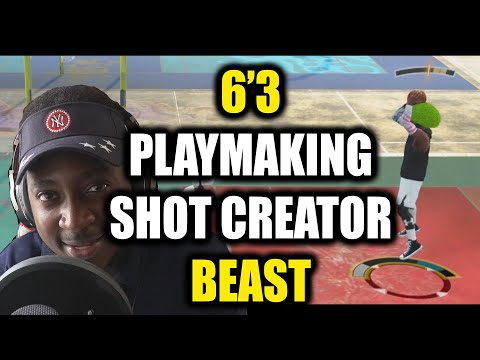 WHERE HAVE I BEEN!?!?! PLAYMAKING SHOT CREATOR BUILD- NBA 2K21