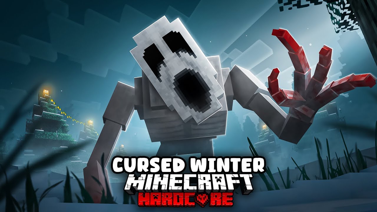 I Survived a Cursed Christmas in From The Fog Hardcore Minecraft | Full Movie