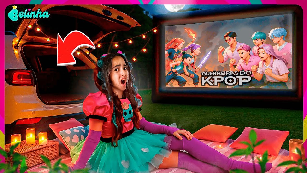 TRANSFORMAMOS NOSSO CARRO EM UM CINEMA 