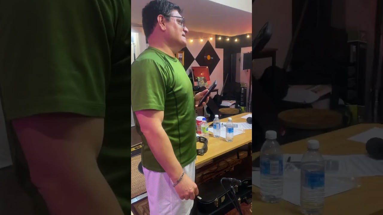 Sound check in Milton with abrar ul haq