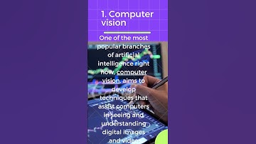 Computer vision #ai #branchesofai #Computervision