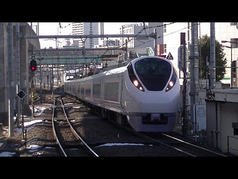 常磐線特急ひたち　北千住通過