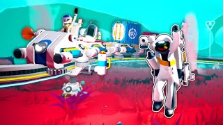 Intern Explores The Galaxy in Astroneer