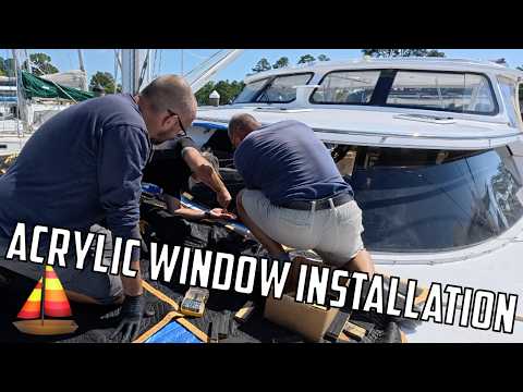 ⛵️ Installing windows with the pros and Ava's new side hustle. Ep 680
