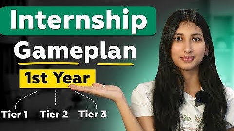 How to Get an Internship in 1st Year of College | Internship Roadmap by GeeksforGeeks