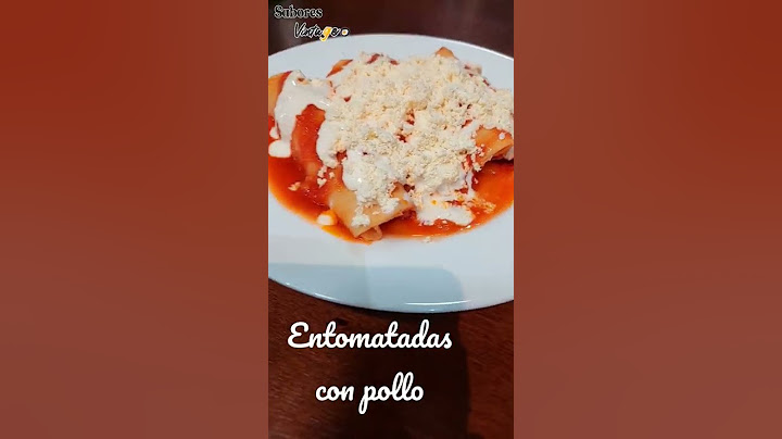 Entomatadas con pollo receta completa en #saboresvintage