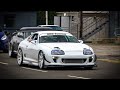 Japanese Cars Leaving JapShow Finale at Santa Pod 2024