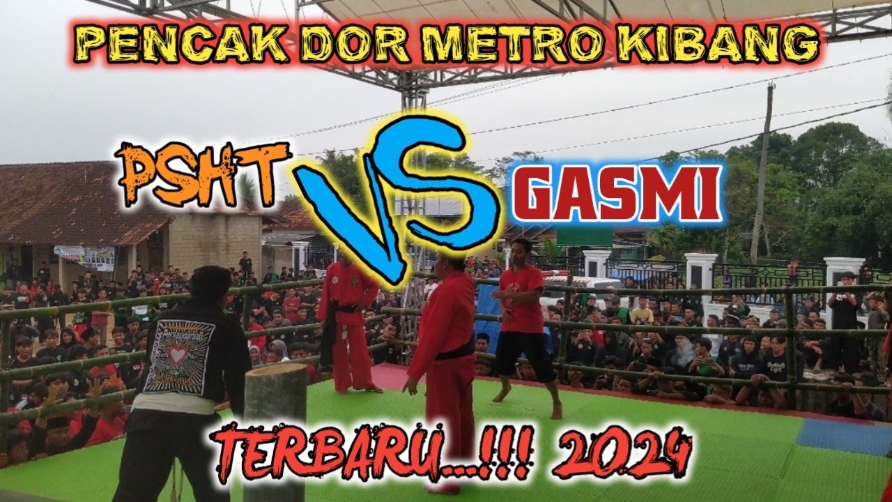 PSHT Vs GASMI Terbaru || Pencak Dor Metro Kibang Lampung