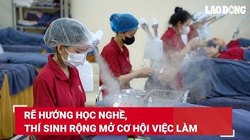 Rẽ hướng học nghề, thí sinh rộng mở cơ hội việc làm | Báo Lao Động