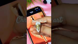 Easy Nail Art || Easy Chrome Nailart || Nail Design Tutorial || DIY Gold Cross&amp;Angel Wings Nail Art