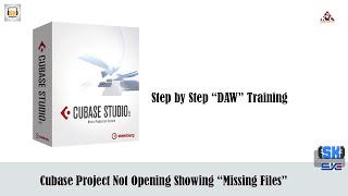 Cubase Project Not Opening Showing File Missing