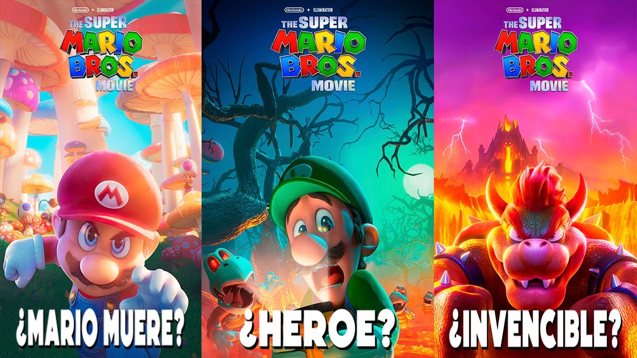 TODO SOBRE SUPER MARIO BROS La Película Tráiler 2023 ¡ MARIO MUERE ...