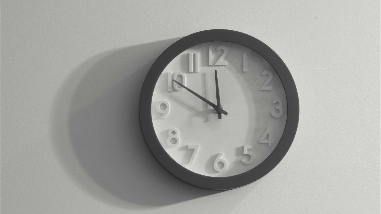 Clock Tick Tock Sounds 1 Hour YouTube