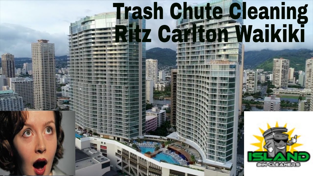 Trash Chute Cleaning - Ritz Carlton Waikiki