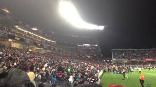 Mexican Wave at Eden Park