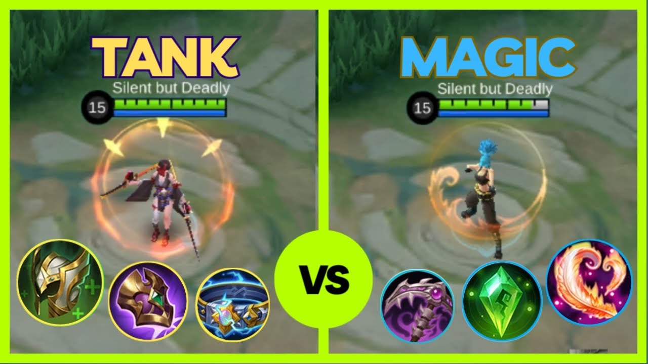tank vs magic build karina
