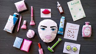 [Paper Diy] Roblox Baddie Skincare and Makeup 🥺 Blind Bag Paper | satisfying ASMR