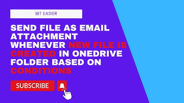 Power Automate : Automatically send new files from OneDrive to an email address based on criteria