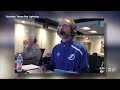 Lightning radio broadcaster calls Stanley Cup games from a distance