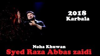 Syed Raza Abbas Zaidi | Noha Khuwan | 2018 | In Karbala | Short Clip | Must Watch Syed Raza Abbas Zaidi | Noha Khuwan | 2018 | In Karbala | Short Clip | Must Watch