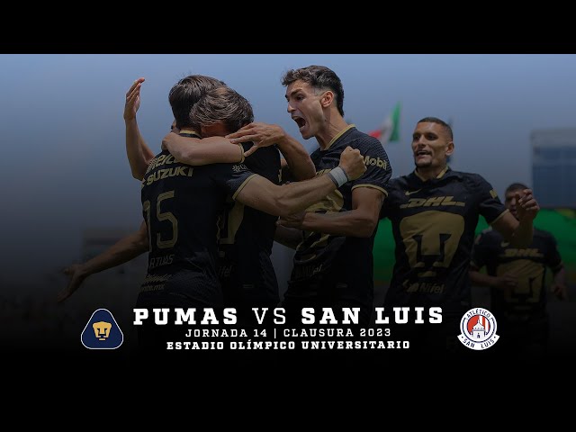 Pumas vs. Atlético San Luis | J14 CL23 | Color Suzuki - YouTube
