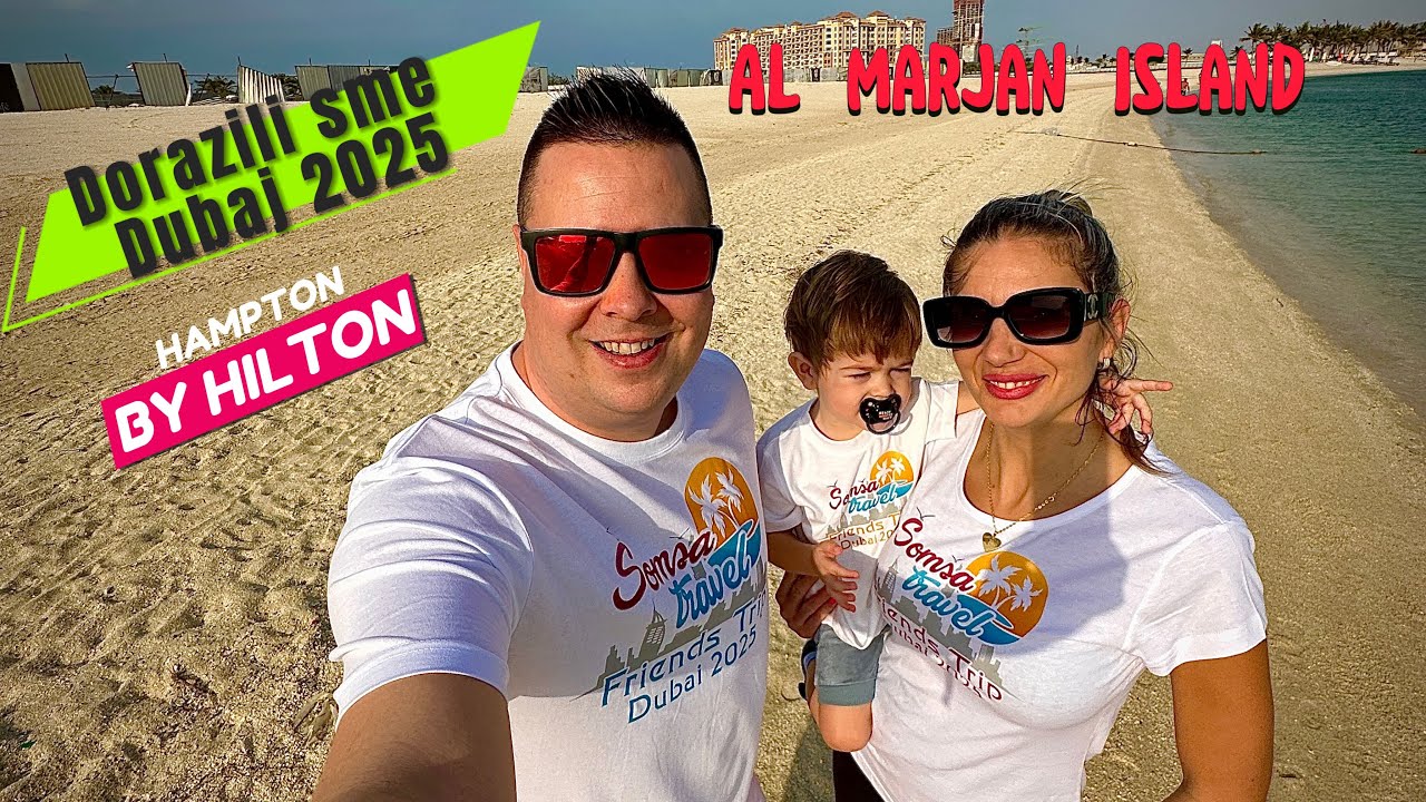 ✈️ Dorazili sme do DUBAJA 🇦🇪  Hotel 🏨 HAMPTON BY HILTON | 4K Travel Vlog 🎥2025 United Arab Emirates🌍