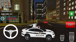 Drive Police Car Gangsters Chase  Free Games screenshot 2