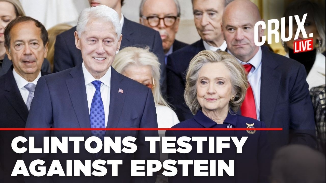 LIVE | Bill And Hillary Clinton Testify In Epstein House Probe | Republicans Grill Former President