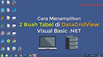 Cara Memunculkan 2 (Dua) Tabel di Dalam DataGridView Pada VB .NET