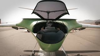 Samad Aerospace half scale e-Starling  hover test