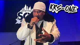 KRS-ONE FREESTYLING OFF THE TOP IN NYC, SPITTIN THAT RAW SH*T, THE TEACHER STILL TEACHING, DEC. 2023