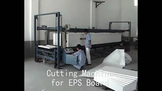 EPS block panel cutting machine