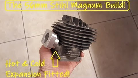 SawZilla 56mm Stihl MS660 Magnum Bicycle Build! Part 3: Intake Manifold