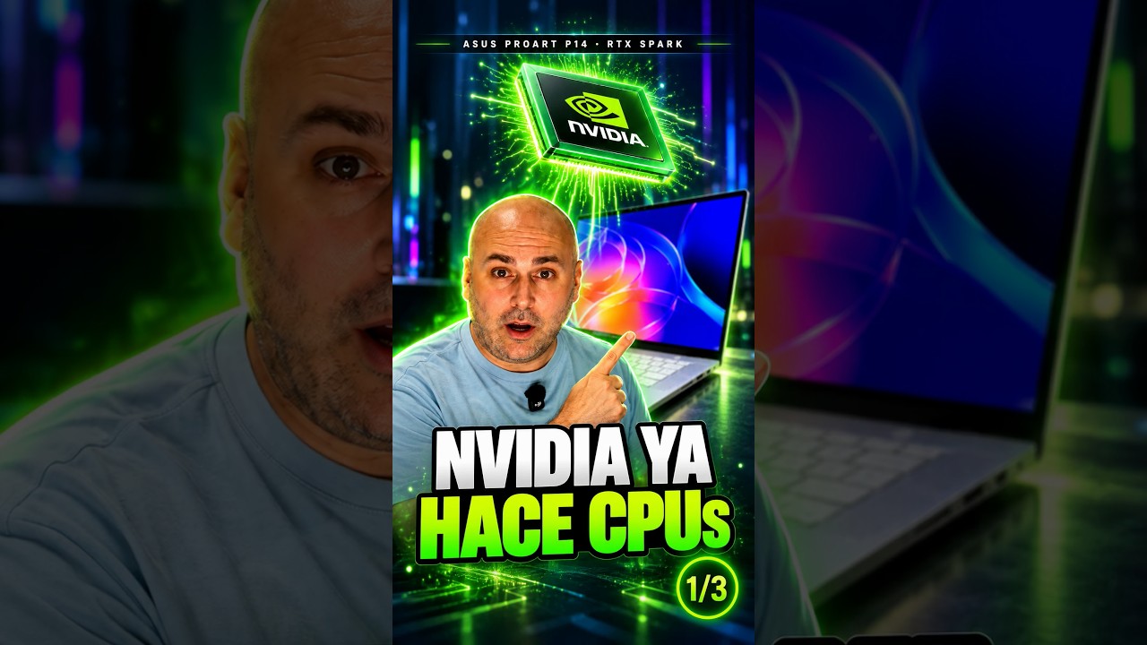 NVIDIA ya hace procesadores… y no son x86 🤯 #shorts