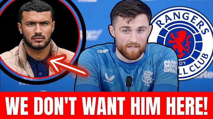 JOHN SOUTTAR REFUSES TO PLAY WITH TEAMMATE—JEFTÉ DRAMA UNFOLDS | rangers fc news
