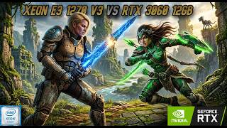 RTX 3060 + XEON E3 1270 V3: O COMBO INSANO PARA JOGAR TUDO EM 2026!