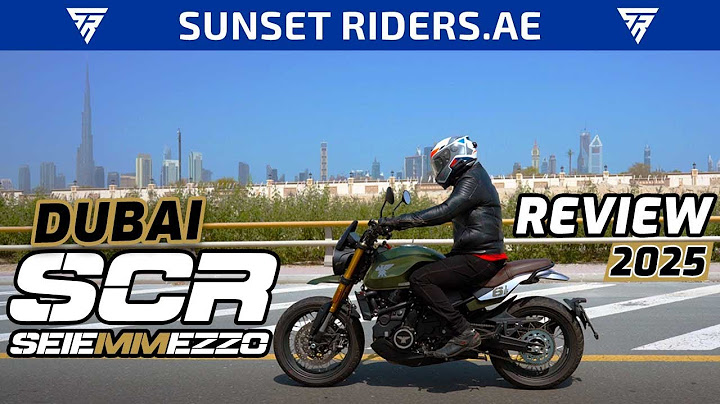 The Ultimate 4K Bike Review in Dubai - 2025 Moto Morini Seiemmezzo 650 SCR