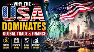 Why the USA Dominates Global Trade and Finance || The Real Power of America || USA FINANCE HUB