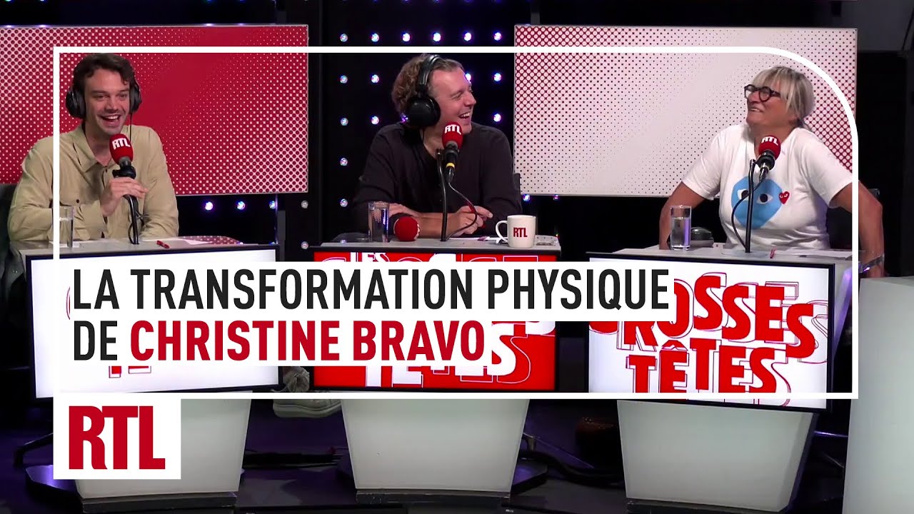La transformation physique de Christine Bravo inspire Les Grosses Têtes