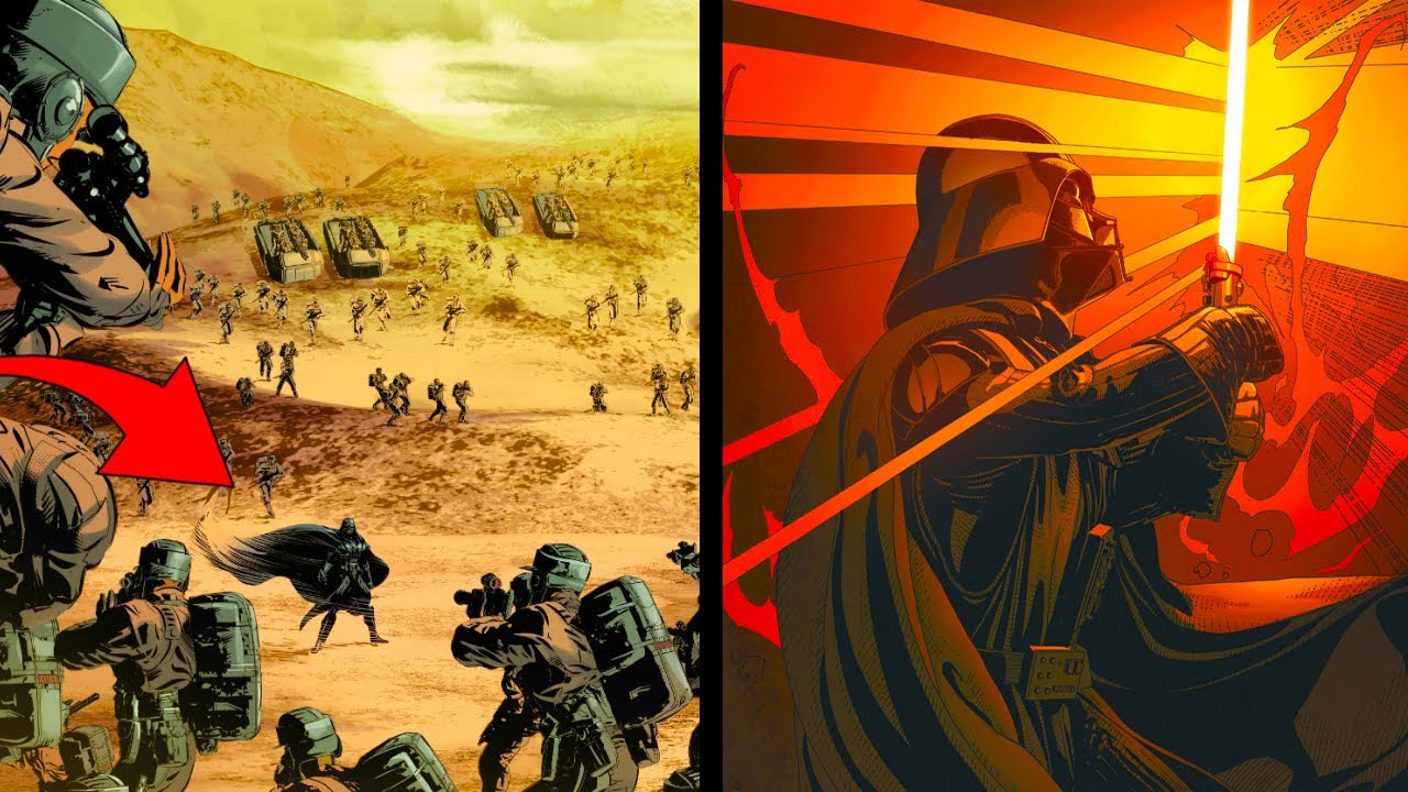 Darth Vader WIPES OUT an Army 