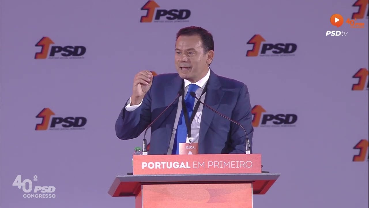 Intervenção de Luís Montenegro no 40.º Congresso Nacional do PSD