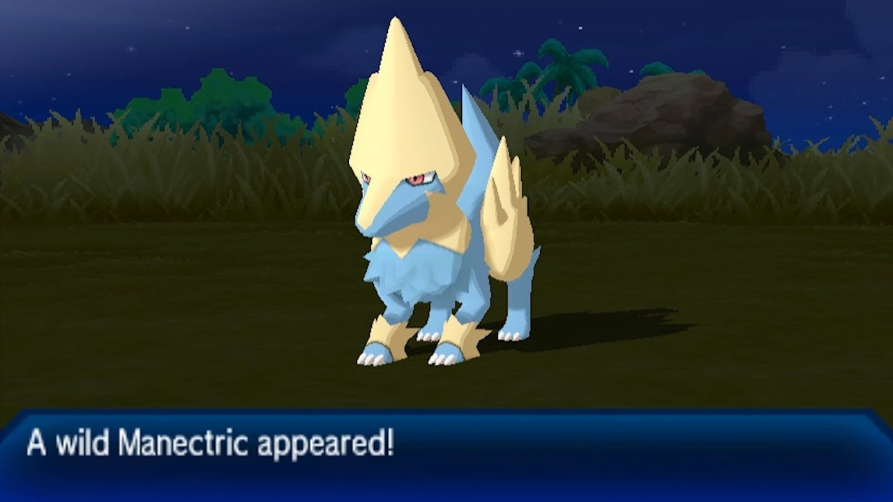 manectric location pokémon ultra moon exclusive youtube